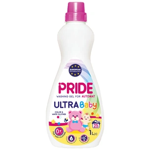 Гель для прання Pride Afina Ultra Baby дитячий 1 л (4820211180904) зображення 1