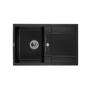 Мийка кухонна GRANADO VALENCIA black shine (gr0701) зображення 1