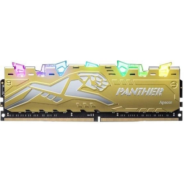 Модуль пам'яті для комп'ютера DDR4 16GB 2666 MHz Panther Rage RGB SG Apacer (EK.16G2V.GQM) - изображение 1