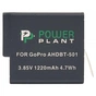 Акумулятор до фото/відео PowerPlant GoPro AHDBT-501 1220mAh (CB970124) - уменьшенное изображение 1