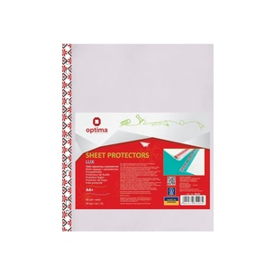 Файл Optima А4+ 40 мкм глянсових з кольоровим орнаментом, 20 штук (O35107) изображение 1