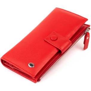 Гаманець ST Leather Шкіряний Червоний (19281) зображення 1