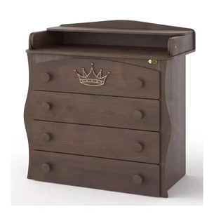 Комод-пеленатор Angelo Корона (горіх) 90х51х90 (19008) зображення 1