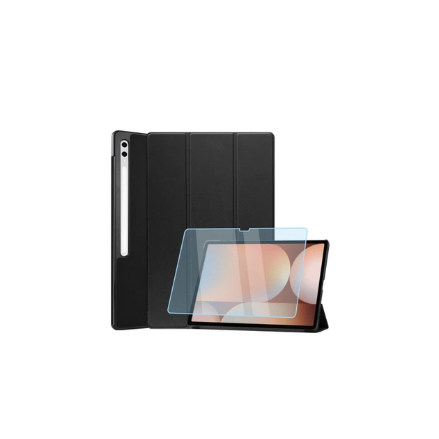 Чохол до планшета AirOn Premium Samsung Galaxy tab S10 Ultra 14.6 2024 + film Black (4822356758484) - picture 1