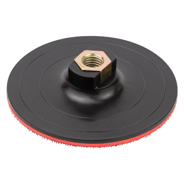 Круг зачистний Sigma шліфувальний твердий 115мм з липучкою (9181121) - picture 2