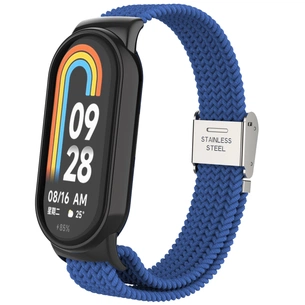 Ремінець до фітнес браслета Armorstandart Braided Solo Loop для Xiaomi Smart Band 10/9/8 Blue (ARM86880) зображення 1