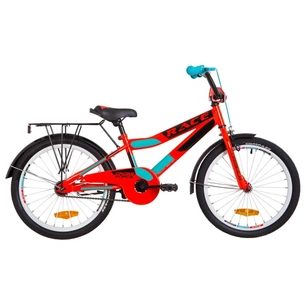 Велосипед Formula 20" RACE рама-10,5" 2019 червоно-бірюзовий, багажник (OPS-FRK-20-078) зображення 1