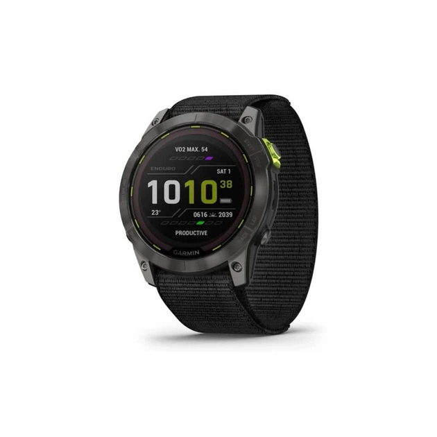 Смарт-годинник Garmin Enduro 2, Saph, Carbon GrayDLC Ti w/Black UltraFit Band, GPS (010-02754-01) - зображення 1