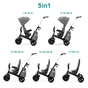 Дитячий велосипед Kinderkraft Easytwist Platinum Grey (KKRETWIGRY0000) (5902533914487) - зменшене зображення 5