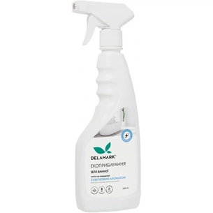 Спрей для чищення ванн DeLaMark з квітковим ароматом 500 мл (4820152331847) зображення 1