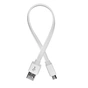 Дата кабель USB 2.0 AM to Micro 5P 0.25m white ColorWay (CW-CBUM-MUM25W) - зменшене зображення 1