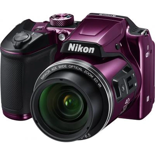 Цифровий фотоапарат Nikon Coolpix B500 Purple (VNA952E1) - зображення 1