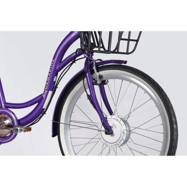 Електровелосипед Dorozhnik 26" eAQUAMARINE BH рама-17" 36B 13А*г 500Вт 2026 фіолетовий (ELB-D-26-295) - picture 4