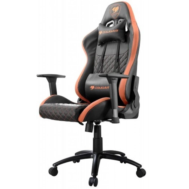 Кресло игровое Cougar Armor PRO Black/Orange - изображение 1