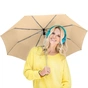 Зонт Fare Mini Pocket AOC 5460 міні автоматична 97 см beige (FR.5460 beige) - уменьшенное изображение 7