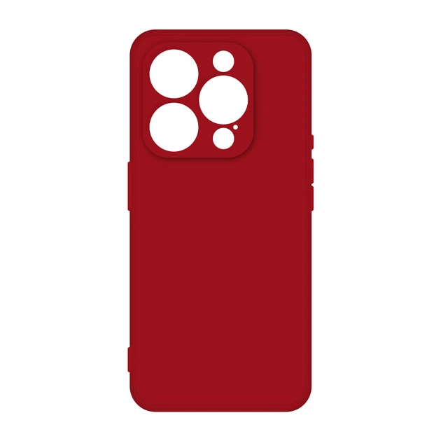 Чохол до мобільного телефона Intaleo SoftShell Apple iPhone 16 Pro Red (1283126609299) - зображення 1