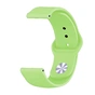 Силіконовий ремінець BeCover для Xiaomi iMi KW66/Mi Watch Color/Haylou LS01/Watch S1 Active Lime (706363) - зменшене зображення 3