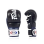 Рукавички для MMA Fairtex FGV18 Black/Blue XL (FGV18_XL_Black/Blue) - зменшене зображення 4