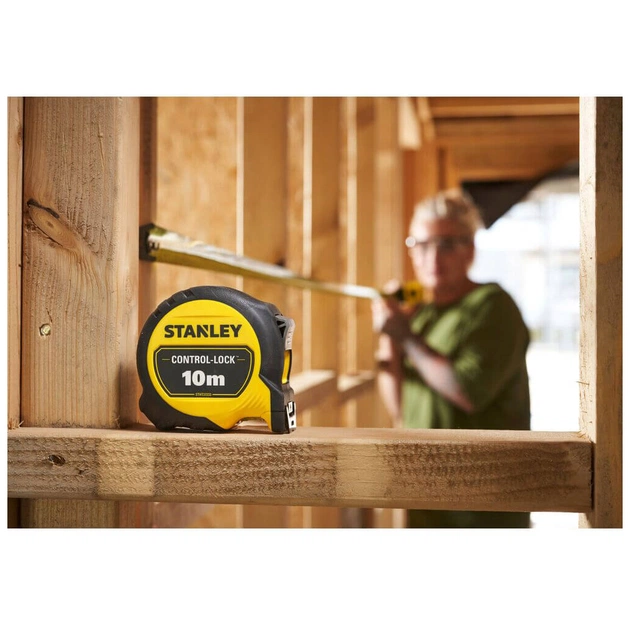 Рулетка Stanley CONTROCONTROL-LOCK 10мх25мм двостороння шкалаL-LOCK 10мх25мм, двосотроння шкала (STHT37233-0) - picture 9