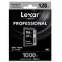 Карта пам'яті Lexar 128GB SDXC class 10 UHS-II U3 4K (LSD128CRBEU1000) - зменшене зображення 2