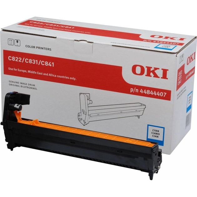 Фотокондуктор OKI C831/841/822 Cyan (44844407) - изображение 1
