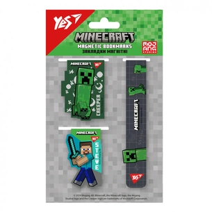Закладки для книг Yes магнітні Minecraft Boom 3 шт (708345) зображення 1