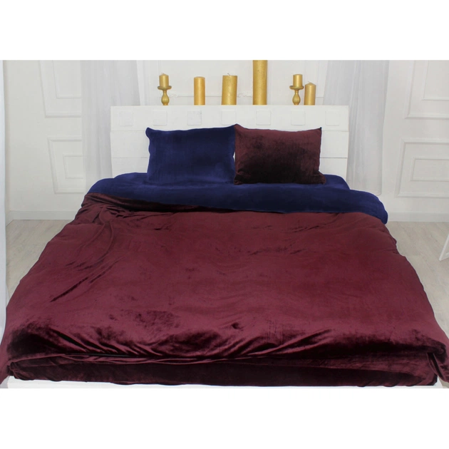 Постільна білизна MirSon Велюр Winter Frost 28-0006 + 28-0002 Primula Velvet 200х220 (2200004007045) - зображення 1