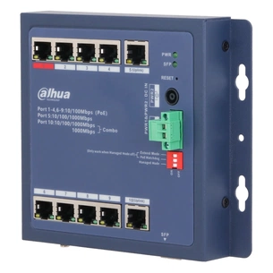 Комутатор мережевий Dahua DH-CHS4110-8ET-90-F зображення 1