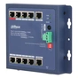 Комутатор мережевий Dahua DH-CHS4110-8ET-90-F - зменшене зображення 1