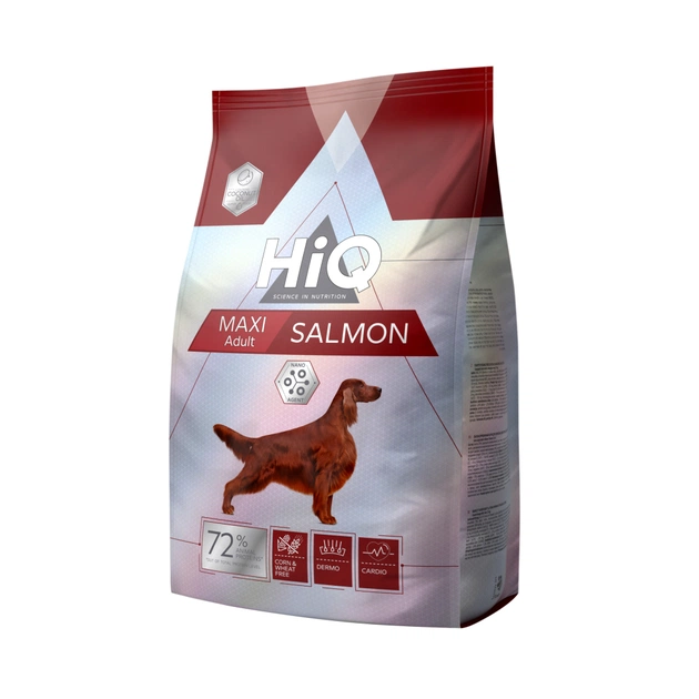 Сухой корм для собак HiQ Maxi Adult Salmon 2.8 кг (HIQ45884) - изображение 1