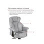 Офісне крісло Аклас Гетьман R-SR (DV-90 Gray) (00172358) - зменшене зображення 10