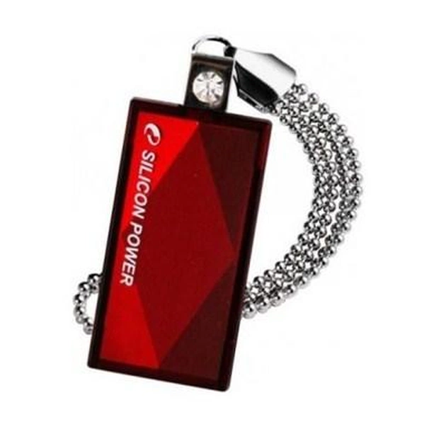 USB флеш накопичувач Silicon Power 8Gb Touch 810 red (SP008GBUF2810V1R) - изображение 1