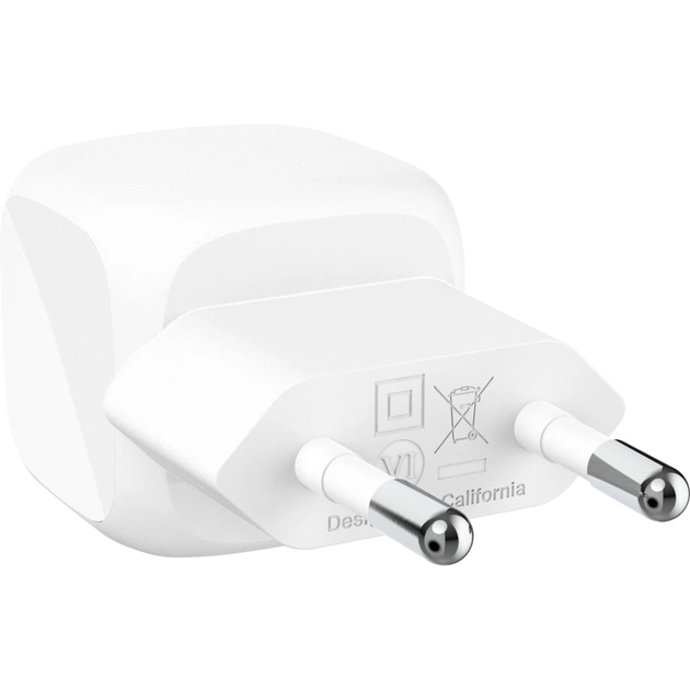Зарядний пристрій Belkin USB-C PD20W PPS white (WCA009KQWH) - picture 4