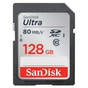 Карта пам'яті SanDisk 128GB SDXC Class 10 UHS-I (SDSDUNC-128G-GN6IN) - зменшене зображення 1