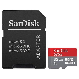 Карта пам'яті SanDisk 32GB microSD Class10 UHS-I (SDSQUNC-032G-GN6MA) зображення 1