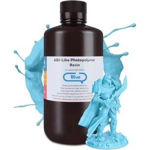 Фотополімерна смола ELEGOO Resin, ABS-like 1кг, blue (50.103.0107) зображення 1