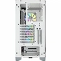 Корпус Corsair iCUE 4000X RGB Tempered Glass White (CC-9011205-WW) - зменшене зображення 4