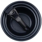 Набір посуду Bergner Click&Cook ковші 16/18/20 см 4 предмета (BG-31608-BK) - зменшене зображення 6
