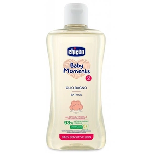 Дитяча олія Chicco Baby Moments для ванни для чутливої шкіри 200 мл (10240.00) зображення 1