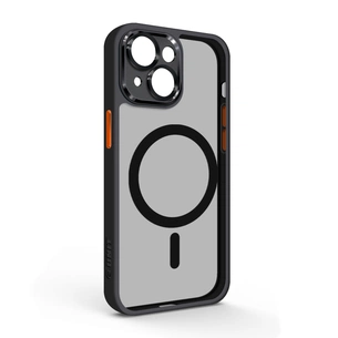 Чохол до мобільного телефона Armorstandart Unit MagSafe SE Apple iPhone 13 Black Orange (ARM75368) зображення 1