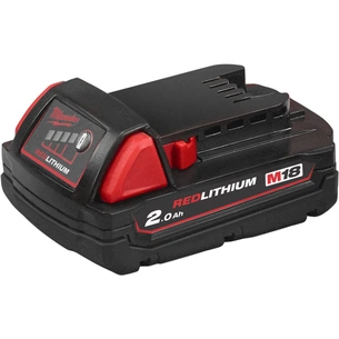 Акумулятор до електроінструменту Milwaukee Li-Ion M18 B2, 2Ah (4932430062) зображення 1