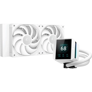 Система рідинного охолодження Deepcool Mystique 240 White (R-LX240-WHDSNMP-G-1) зображення 1