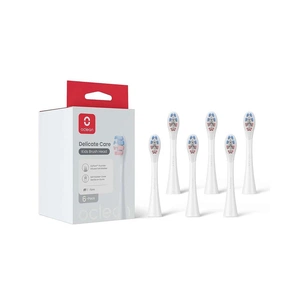 Насадка для зубної щітки Oclean Delicate Care P3K1 White 6 шт (6970810557404) зображення 1