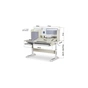 Парта Evo-kids Winnipeg Multicolor WG + G (BD-630 WG + G Multicolor) - уменьшенное изображение 3