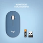 Мишка Logitech M350 Wireless Blueberry (910-006753) - зменшене зображення 8