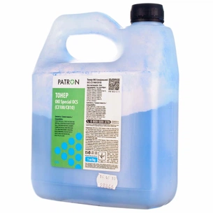 Тонер OKI C3100/C810 1кг CYAN OCS Patron (PN-OC3100-C-1) зображення 1
