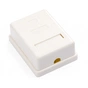 Комп'ютерна розетка RJ45x1 UTP cat.5e 8P8C Vinga (VCPRJ45O1NE) - зменшене зображення 2