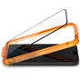 Скло захисне Spigen Apple iPhone 15 Glas.tR AlignMaster FC Black (2P) (AGL06906) - зменшене зображення 3