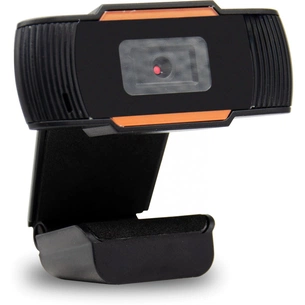 Веб-камера Okey HD 720P Black/Orange (WB100) зображення 1