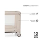 Дитячий манеж Kinderkraft Joy 2 Beige (5902533925124) - зменшене зображення 5